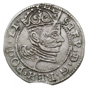 grosz 1582, Ryga, Gerbaszewski 1, moneta wybita z końca...