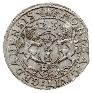 ort 1625, Gdańsk, Shatalin G25-4 (R), moneta wybita z k...