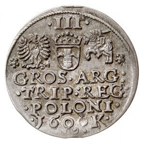 trojak 1600, Kraków, popiersie króla w lewo, Iger K.00....