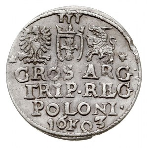 trojak 1603, Kraków, Iger K.03.1.a (R1)