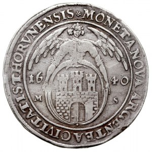 talar 1640, Toruń, Aw: Półpostać króla w prawo i napis ...