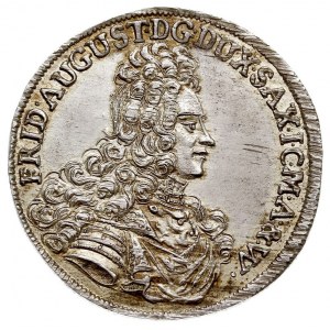 2/3 talara (gulden), 1697, Drezno, Kahnt 111 , Dav. 817...