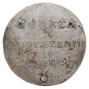 2 złote 1813, Zamość, Plage 125, miejscowe niedobicia, ...