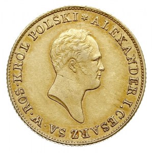 50 złotych 1819, Warszawa, złoto 9.80 g, Plage 4, Bitki...