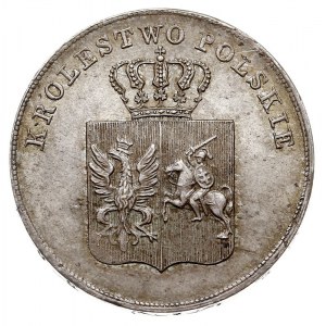 5 złotych 1831, Warszawa, Plage 272, lekko justowane, a...