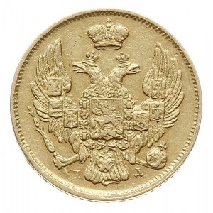 3 ruble = 20 złotych 1835, Petersburg, złoto 3.89 g, Pl...