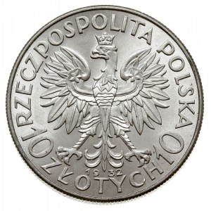 10 złotych 1932, Anglia, bez znaku menniczego, Parchimo...