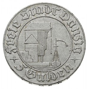 5 guldenów 1932, Berlin, Żuraw Portowy, Parchimowicz 67...