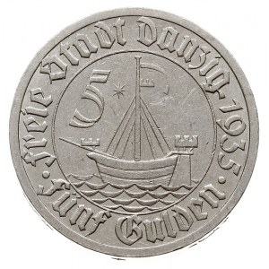 5 guldenów 1935. Berlin, Koga, Parchimowicz 68