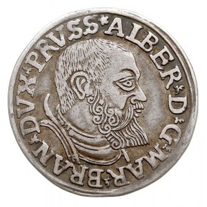 trojak 1539, Królewiec, Iger Pr.39.1.a (R), Bahr. 1168