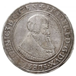 Fryderyk II 1488-1547, talar 1542, Legnica, Aw: Popiers...