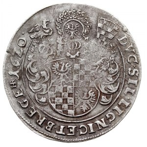 Jan Krystian i Jerzy Rudolf 1602-1621, talar 1620, Złot...