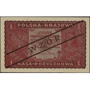 1 marka polska 23.08.1919, seria I-CA, numeracja 116576...