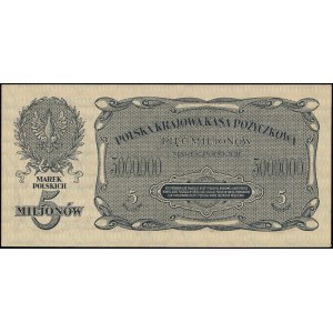 5.000.000 marek polskich 20.11.1923, seria A, numeracja...