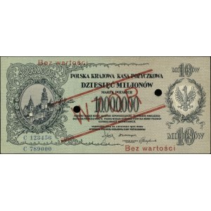 10.000.000 marek polskich 20.11.1923, seria C, numeracj...