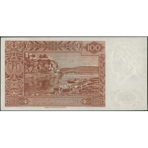 100 złotych 15.08.1939, seria K, numeracja 043010, Luco...