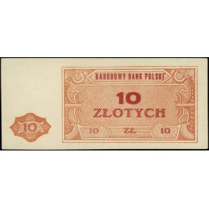 Narodowy Bank Polski, niewyemitowany banknot 10 złotych...