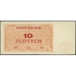 Narodowy Bank Polski, niewyemitowany banknot 10 złotych...