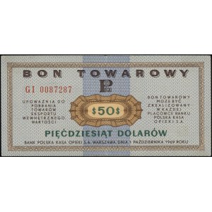 Bank Polska Kasa Opieki S.A., 50 dolarów 1.10.1969, ser...