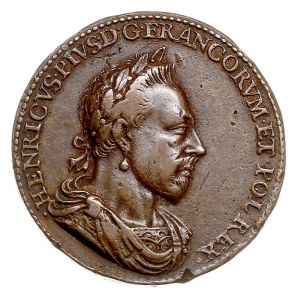 Henryk Walezy -medal pośmiertny z 1627 roku autorstwa P...