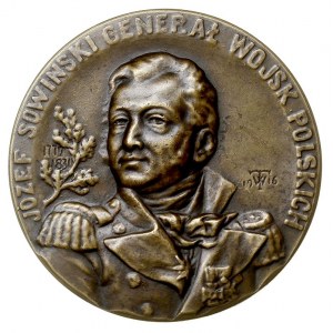 Józef Sowiński -medal 1916, autorstwa Wincentego Trojan...