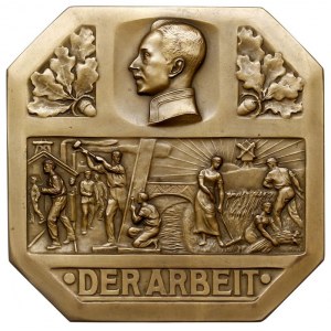 Poznań -medal sygnowany G. MORIN wybity w 1911 roku z o...