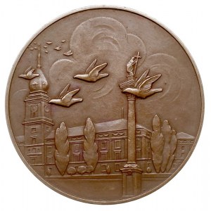 medal nagrodowy projektu J. Aumillera, Zjednoczenie Pol...