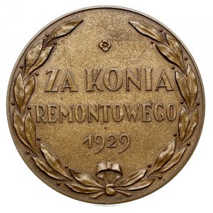 medal nagroda Za konia remontowego” projektu Stefana R....