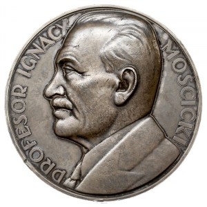 Ignacy Mościcki -medal sygnowany J.AVMILLER wybity w 19...