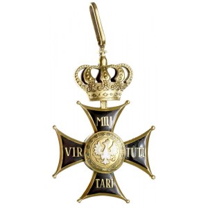 Order Virtuti Militari II klasa, wersja z okresu III Rz...