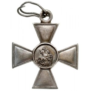 Mikołaj II -Krzyż św. Jerzego 4 stopień, typ I, nr 5108...