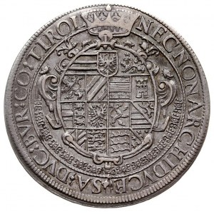 Rudolf II 1576-1612, dwutalar 1604, Hall, srebro 57.29 ...
