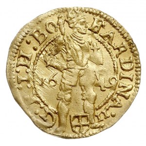 Zwolle, dukat 1649, złoto 3.48 g, Delm. 1133 (R1), Fr. ...
