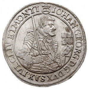 Jan Jerzy I 1611-1656, talar 1630 HI, Drezno, srebro 28...