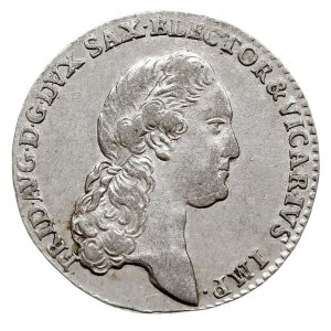 Fryderyk August III 1763-1806, dwugrosz wikariacki 1790...
