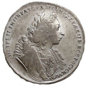 rubel 1729, Moskwa, portret typu Fox-face, srebro 27.44...