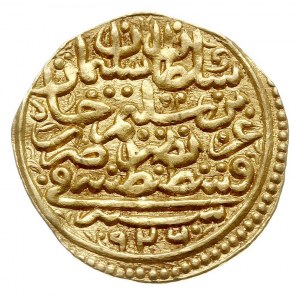 Sulejman I Wspaniały 1520-1566, ałtyn (dinar) 926 AH (A...