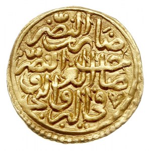 Sulejman I Wspaniały 1520-1566, ałtyn (dinar) 926 AH (A...