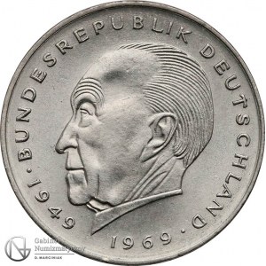 1155. BRD 2 marki 1969-D, st.1