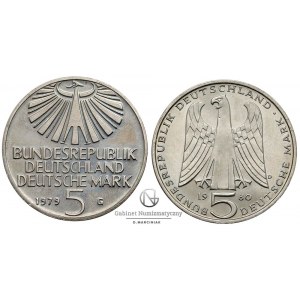 1170. BRD 5 marek 1979-80 (2szt), st.1/1-