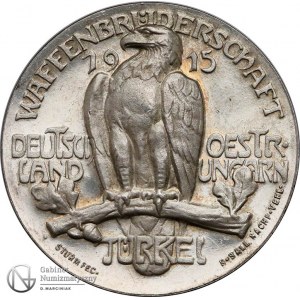 1159. Niemcy medal Waffenbruderschaft 1915