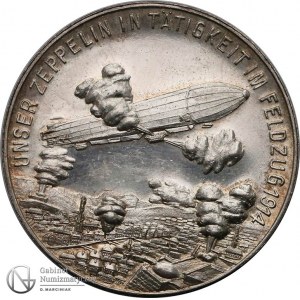 1158. Niemcy medal Graf Ferd. V. Zeppelin 1914