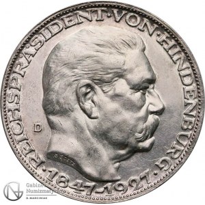 1157. Niemcy medal Hindenburg 1927-D
