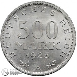 5171. Weimar 500 marek 1923-A, st.1