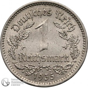 5157. III Rzesza 1 marka 1935-A, st.2/2+
