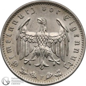 5156. III Rzesza 1 marka 1934-F, st.2+/1-