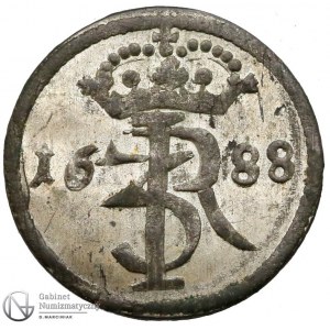 4224. Jan III Sobieski Szeląg Gdańsk 1688 st.1-