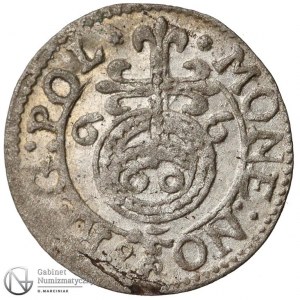 4129. Jan Kazimierz Półtorak 1666 RZADKI i PIĘKNY