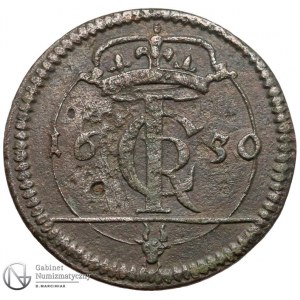 1310. Jan Kazimierz Szeląg Wschowa 1650 (R4)