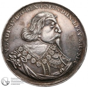 1301. Władysław IV Waza PÓŁTALAR MEDALOWY rzadkość